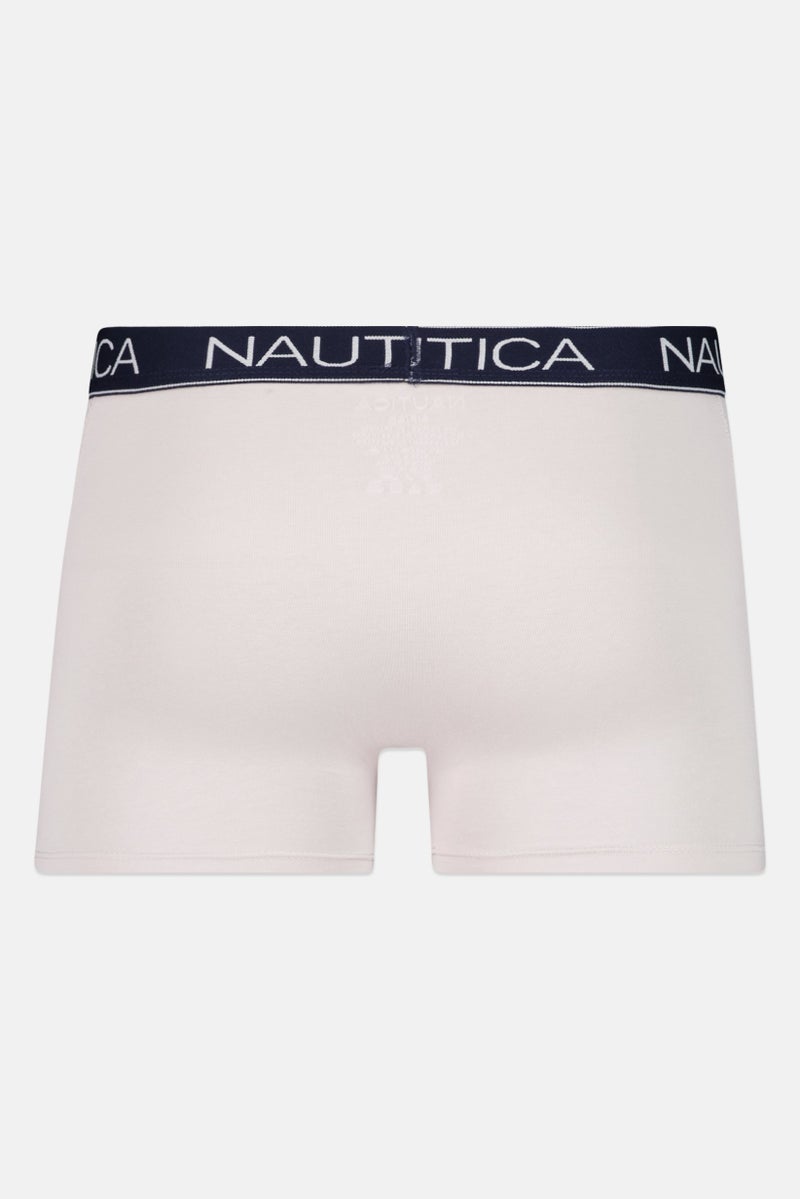 NAUTICA Men 3 Pieces Brand Logo Boxer, Multicolor - Image 3
